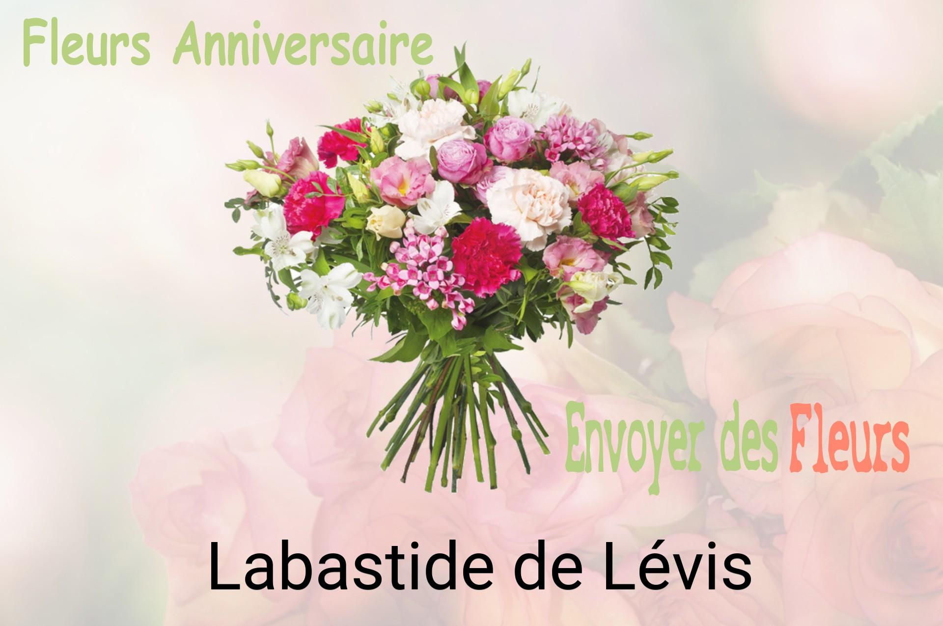 Bouquet de fleurs d’anniversaire livré à Labastide-de-Lévis