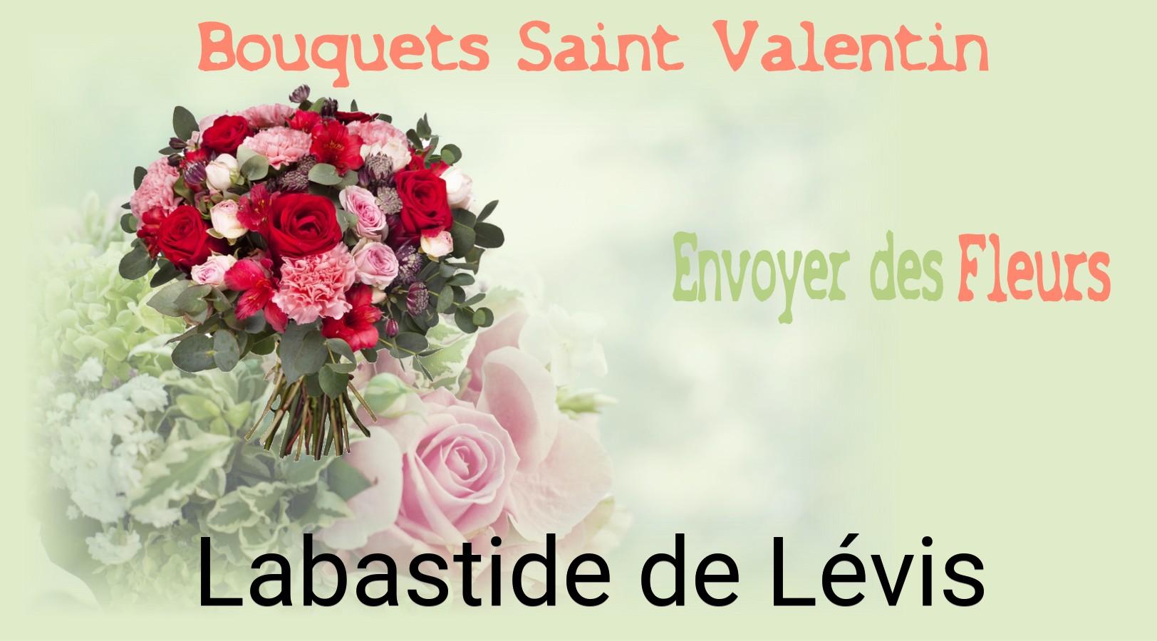 Roses de Saint-Valentin livrées à Labastide-de-Lévis
